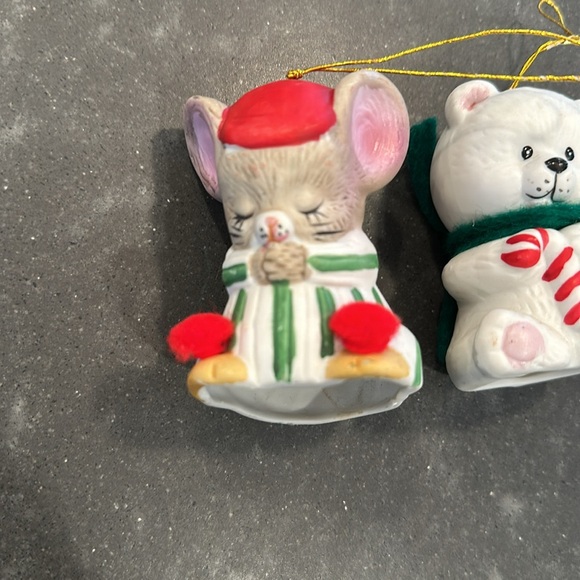 S/3 JASCO LIL CHIMERS CHRISTMAS ORNAMENTS - Picture 2 of 8